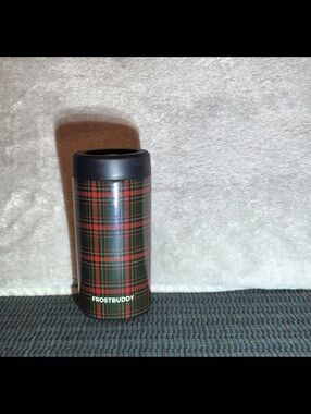 Frost Buddy Plaid Insulated Tumbler - Green and Red